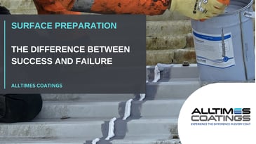 Importance of surface preparation for coatings 