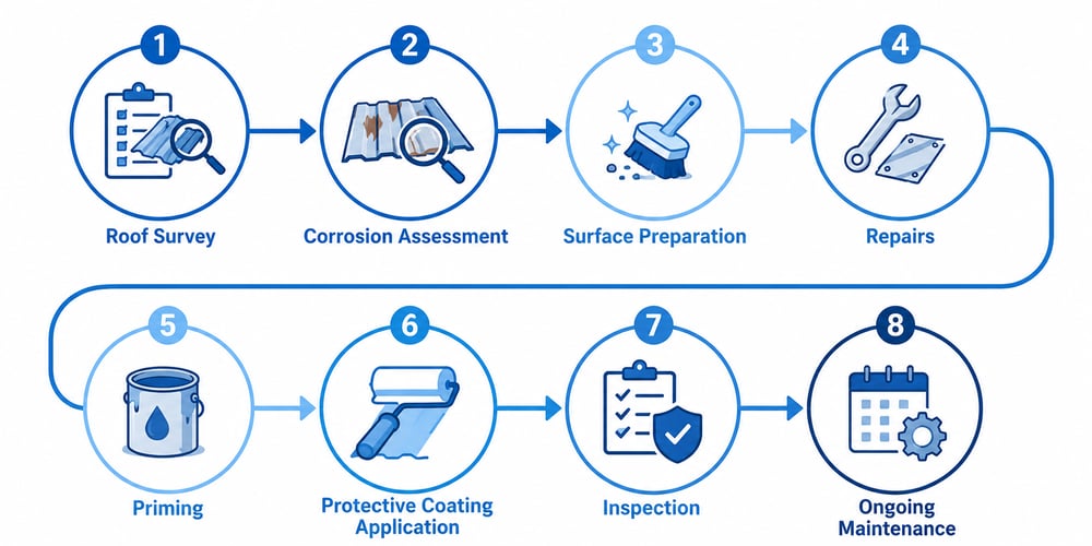 Roof assessment process flow   