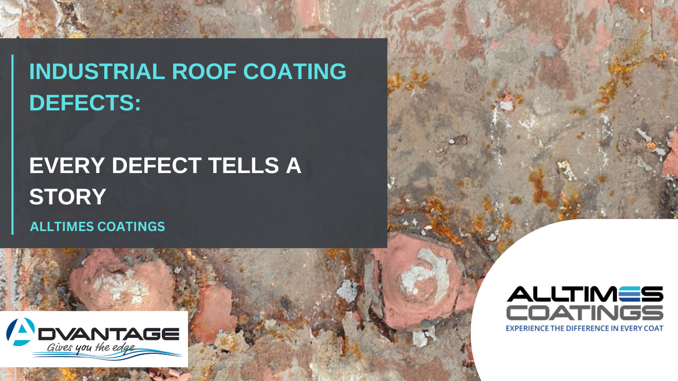 Industrial metal Roof defects 