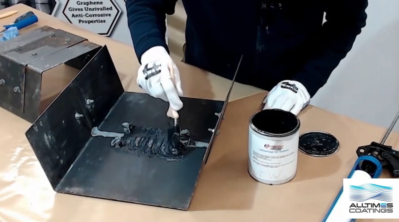 gutter coating treatment video